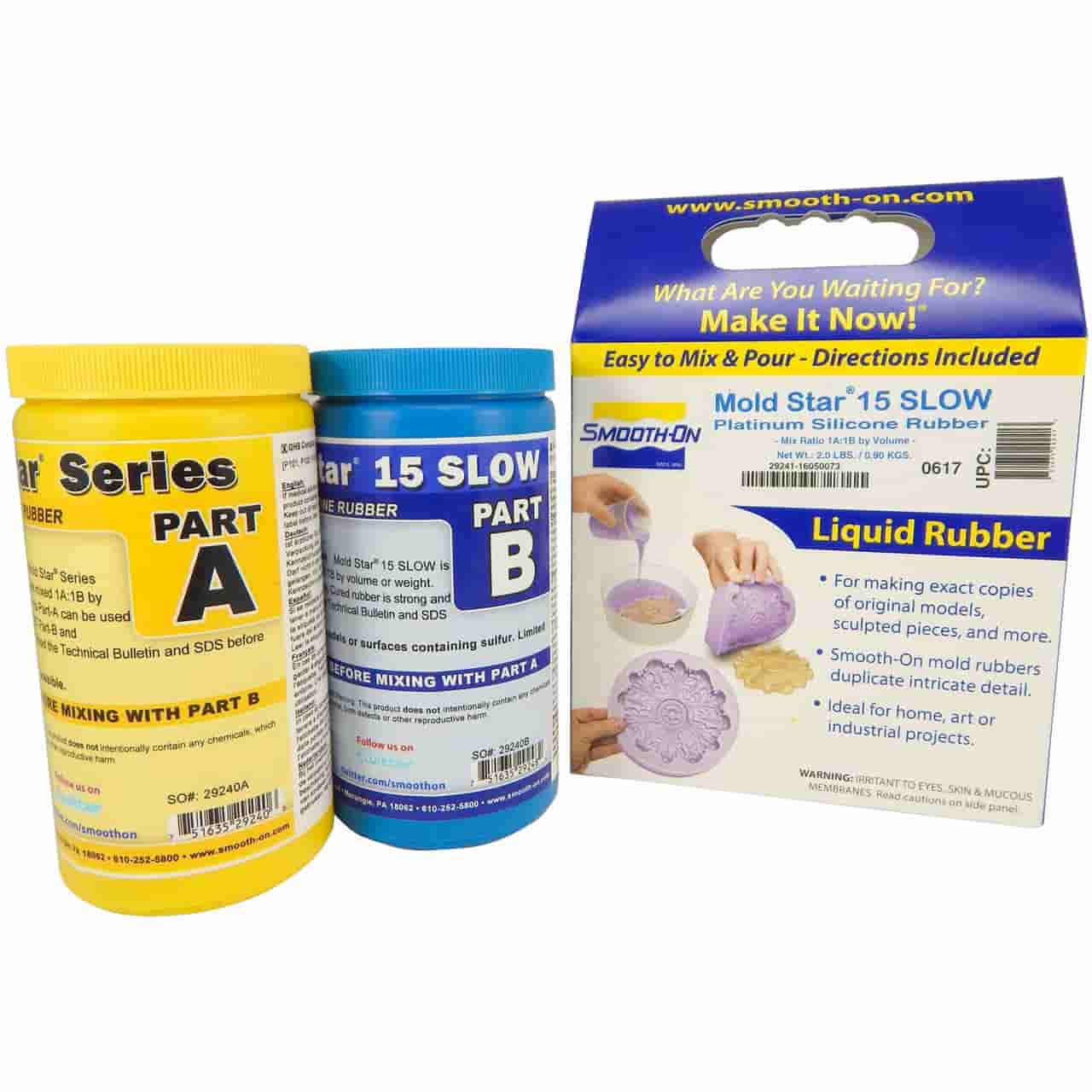 Smooth-On Mold Star 15 Slow Platinum Silicone Rubber Smooth-On Mold Star 15 Slow Platinum Silicone Rubber